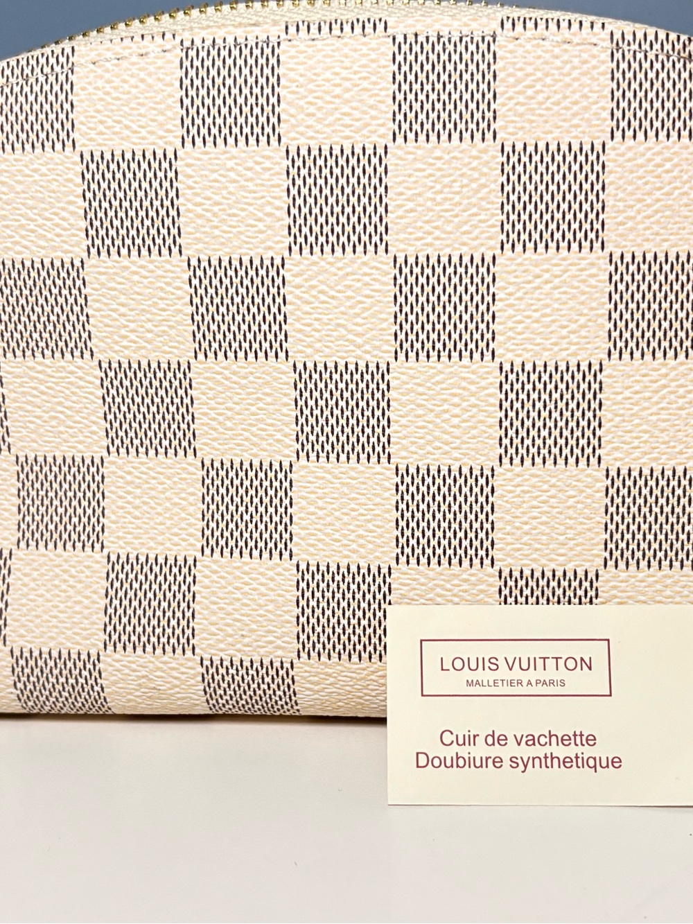 Louis Vuitton Pouch GM White Canvas/Leather - Picture 7 of 11